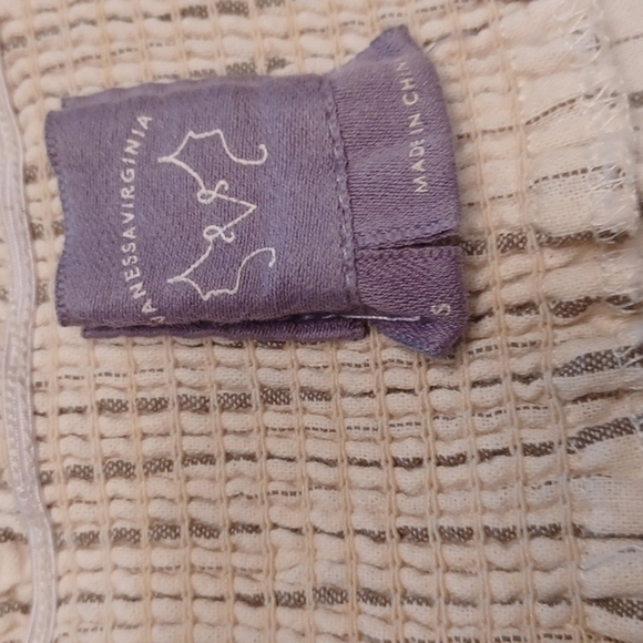 ANTHROPOLOGIE VANESSA VIRGINIA OFF THE SHOULDER CROPPED TOP - Picture 7 of 9